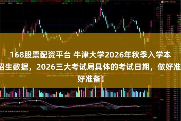 168股票配资平台 牛津大学2026年秋季入学本科招生数据，2026三大考试局具体的考试日期，做好准备！